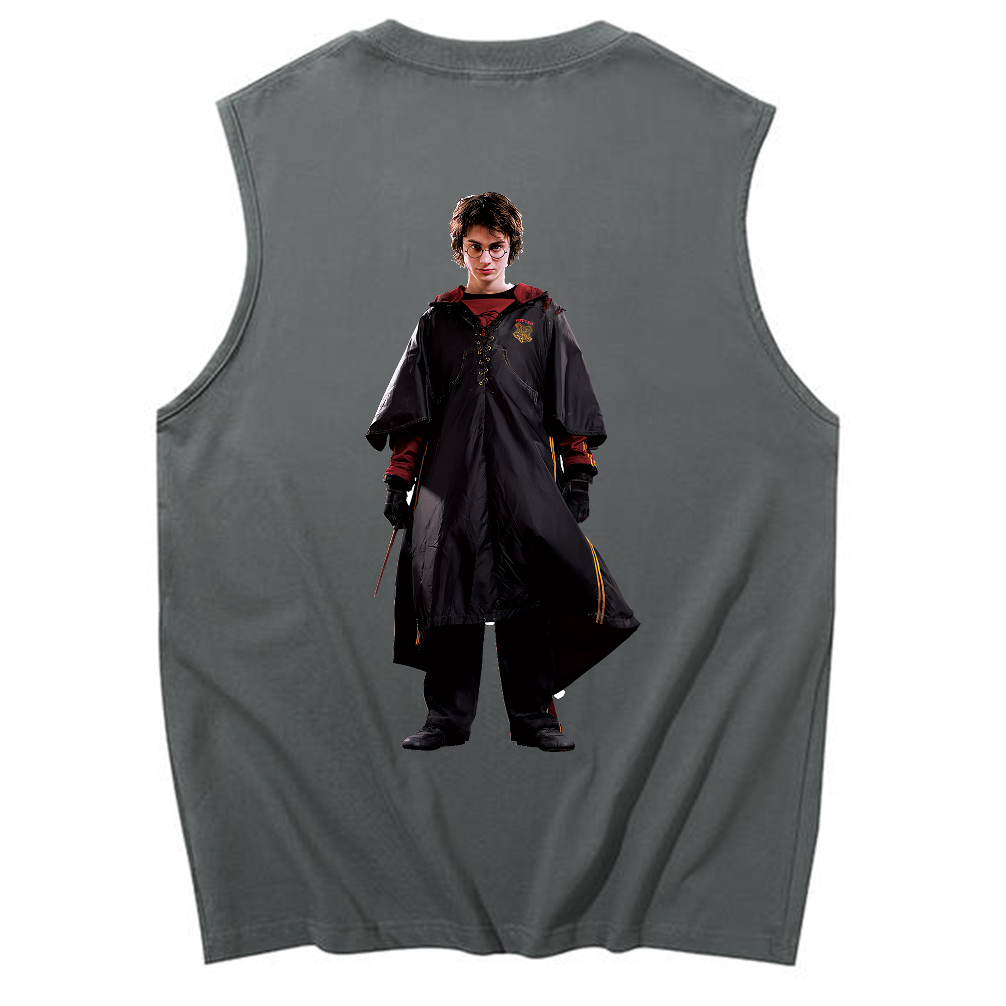 （画像用） Harry Potter ハリー・ポッターシリーズ コットン100％タンクトップ（背面プリント）